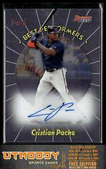 Cristian Pache #CP Baseball Cards 2018 Bowman's Best 1998 Performers Autographs Prices