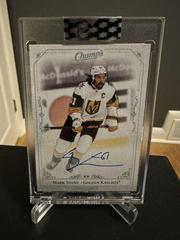 Mark Stone [Green] Hockey Cards 2020 Upper Deck Clear Cut Champs Autographs Prices
