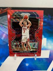 Toni Kukoc [Ruby Wave] Basketball Cards 2021 Panini Prizm Prices