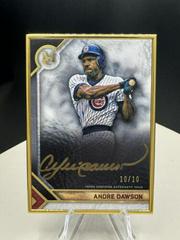 Andre Dawson [Gold] Baseball Cards 2023 Topps Museum Collection Framed Autographs Prices