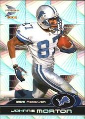 Johnnie Morton [Holographic Mirror] Football Cards 2000 Pacific Prism Prospects Prices