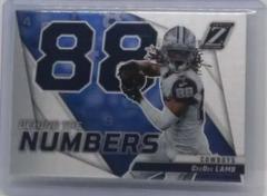 CeeDee Lamb [Silver] #BN-CL Football Cards 2022 Panini Zenith Behind the Numbers Prices