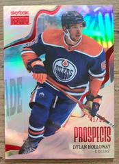 Dylan Holloway [Star Rubies] Hockey Cards 2022 Skybox Metal Universe Premium Prospects Prices
