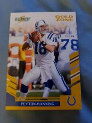Peyton Manning [Gold Zone] Football Cards 2007 Panini Score Prices