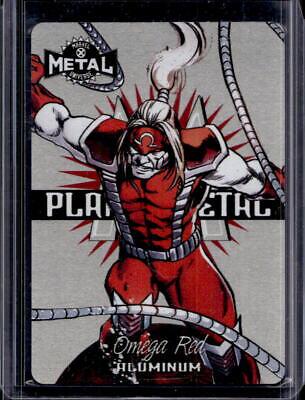 Omega Red #12 Marvel 2021 X-Men Metal Universe Planet Metal