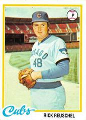 Rick Reuschel #50 Baseball Cards 1978 Topps Prices