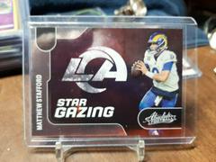Matthew Stafford #SG-8 Football Cards 2022 Panini Absolute Star Gazing Prices