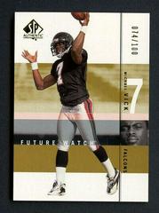 Michael Vick [Gold] #91 Football Cards 2001 SP Authentic Prices