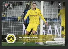 Erling Haaland #22 Soccer Cards 2020 Topps Now UEFA Champions League Prices