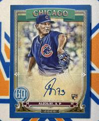Adbert Alzolay [Blue] #AA Baseball Cards 2020 Topps Gypsy Queen Autographs Prices