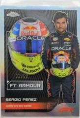Sergio Perez #AM-SP Racing Cards 2023 Topps Chrome Formula 1 Armour Prices