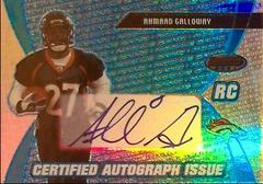 Ahmaad Galloway [Certified Autograph Blue] Football Cards 2003 Bowman's Best Prices