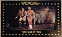 Three Out of Four Wrestling Cards 1991 Championship Marketing WCW Prices