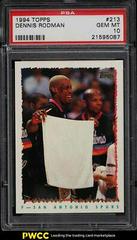 Dennis Rodman #213 Basketball Cards 1994 Topps Prices