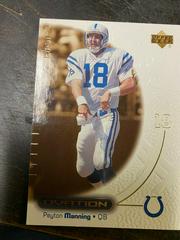 Peyton Manning Football Cards 2000 Upper Deck Ovation Prices