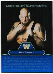 Big Show, Vader [Blue] #LS8 Wrestling Cards 2010 Topps Platinum WWE Legendary Superstars Prices