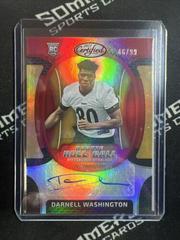 Darnell Washington [Red] #RRCS-12 Football Cards 2023 Panini Certified Rookie Roll Call Signatures Prices