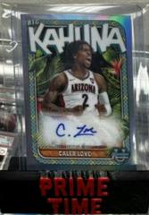 Caleb Love #BKA-CL Basketball Cards 2023 Bowman Chrome University The Big Kahuna Autographs Prices