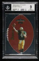 Brett Favre [Gold] Football Cards 1998 Playoff Contenders Leather Prices