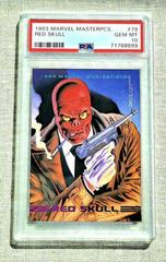 Red Skull Marvel 1993 Masterpieces Prices