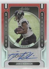 James Robinson [Red] #SS-JR Football Cards 2022 Panini Absolute Signature Standouts Prices
