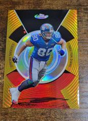 Jeremy Shockey [Gold Refractor] Football Cards 2005 Topps Finest Prices