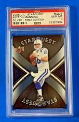 Peyton Manning [Silver] #SQ25 Football Cards 2008 Upper Deck Starquest Prices