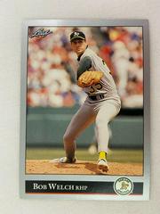 Bob Welch #390 Baseball Cards 1992 Leaf Prices