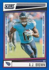 A. J. Brown [Showcase] Football Cards 2022 Panini Score Prices