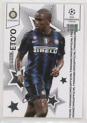 Samuel Eto'O #48 Soccer Cards 2010 Panini UEFA Champions League Prices