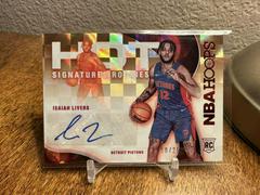 Isaiah Livers [Red] #HSR-IL Basketball Cards 2021 Panini Hoops Hot Signatures Rookies Prices