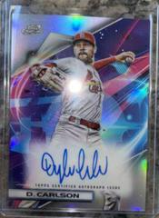Dylan Carlson Baseball Cards 2022 Topps Cosmic Chrome Autographs Prices
