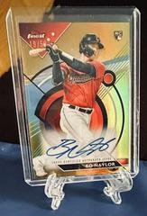 Bo Naylor [Gold] #FA-BN Baseball Cards 2023 Topps Finest Autographs Prices