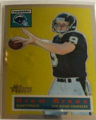 Drew Brees [Retrofractor] #116 Football Cards 2001 Topps Heritage Prices