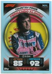 Fernando Alonso #358 Racing Cards 2022 Topps Turbo Attax Formula 1 Prices