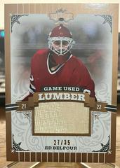 Ed Belfour [Bronze] Hockey Cards 2021 Leaf Lumber Game Used Prices
