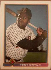 Tony Gwynn Baseball Cards 1991 Bowman Prices