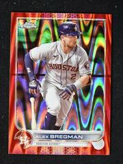 Alex Bregman [Sonic Red RayWave] #141 Baseball Cards 2022 Topps Chrome Prices