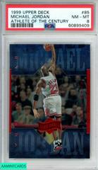 Michael Jordan #85 Basketball Cards 1999 Upper Deck MJ Athlete of the Century Prices