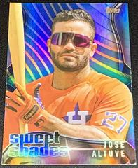 Jose Altuve [Blue] #SS-19 Baseball Cards 2022 Topps Sweet Shades Prices