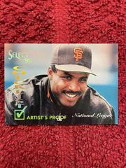 Barry Bonds [Checklist #5] Baseball Cards 1995 Select Prices