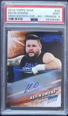 Kevin Owens [Orange] Wrestling Cards 2019 Topps WWE SmackDown Live Autographs Prices