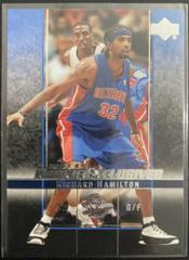 richard hamilton [rookie exclusives] #35 Basketball Cards 2004 Upper Deck Prices