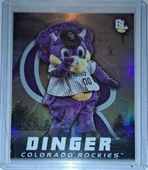 Dinger [Foil Variation] Baseball Cards 2023 Topps Big League Mascots Prices