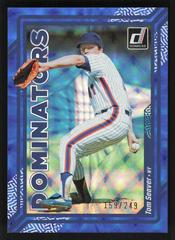 Tom Seaver [Blue] #D12 Baseball Cards 2023 Panini Donruss Dominators Prices