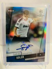 Carlos Soler Soccer Cards 2019 Finest UEFA Champions League Autographs Prices