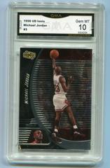 Michael Jordan #3 Basketball Cards 1998 Upper Deck Ionix Prices