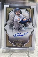 Jose Altuve Baseball Cards 2023 Topps Tier One Autographs Prices