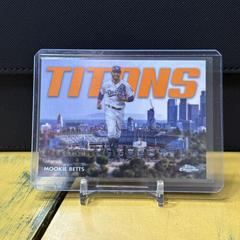 Mookie Betts [Orange] #CT-18 Baseball Cards 2023 Topps Chrome Titans Prices