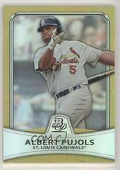 Albert Pujols Baseball Cards 2010 Bowman Platinum Prices